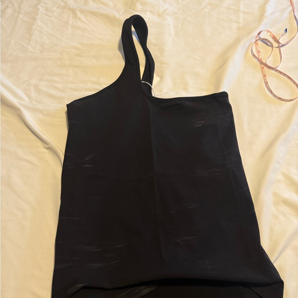 Helmut Lang Black Nylon-Spandex Top